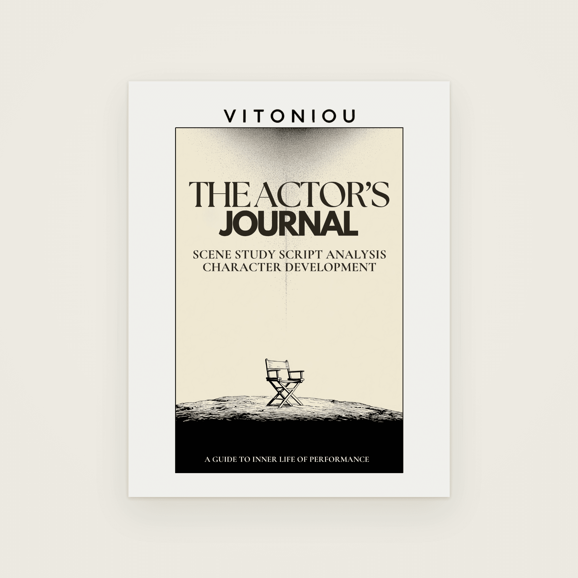 The Actor's Journal cover